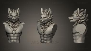 Busts of heroes and monsters (BUSTH_0391) 3D model for CNC machine